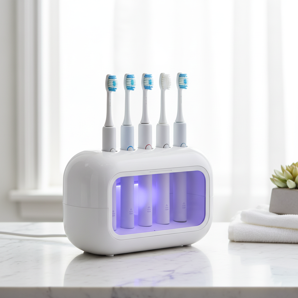 UV Toothbrush Sanitizer Product Shot