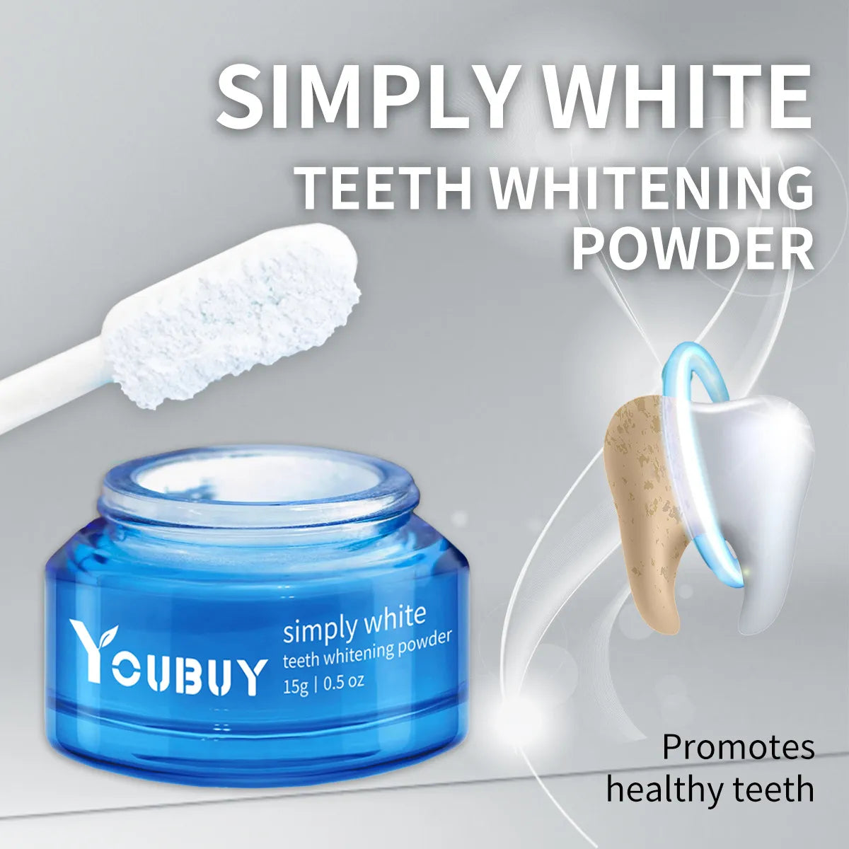 Teeth Whitening Powder – Enamel-Safe Brightening for a Whiter Smile