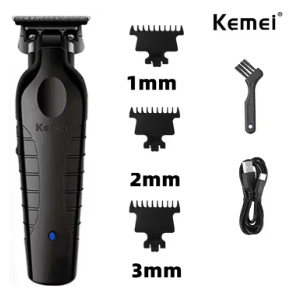 Kemei Professional Hair Clipper Set – Precision Cordless Grooming for Men