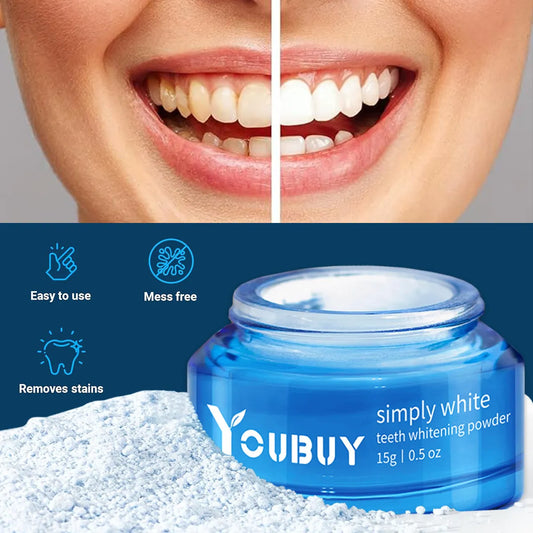 Teeth Whitening Powder – Enamel-Safe Brightening for a Whiter Smile