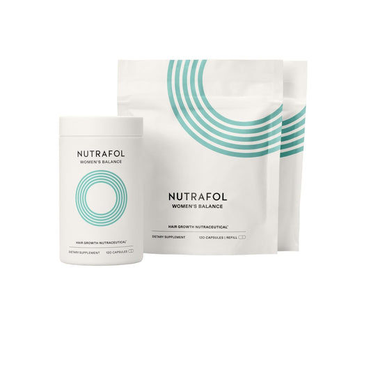 Nutrafol Women's Balance – 3 Month Hair Growth Supplement for Women 45+