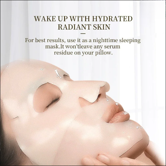 Bio-Collagen Deep Hydrating Face Mask – Anti-Aging Glow Treatment (4 Pack)