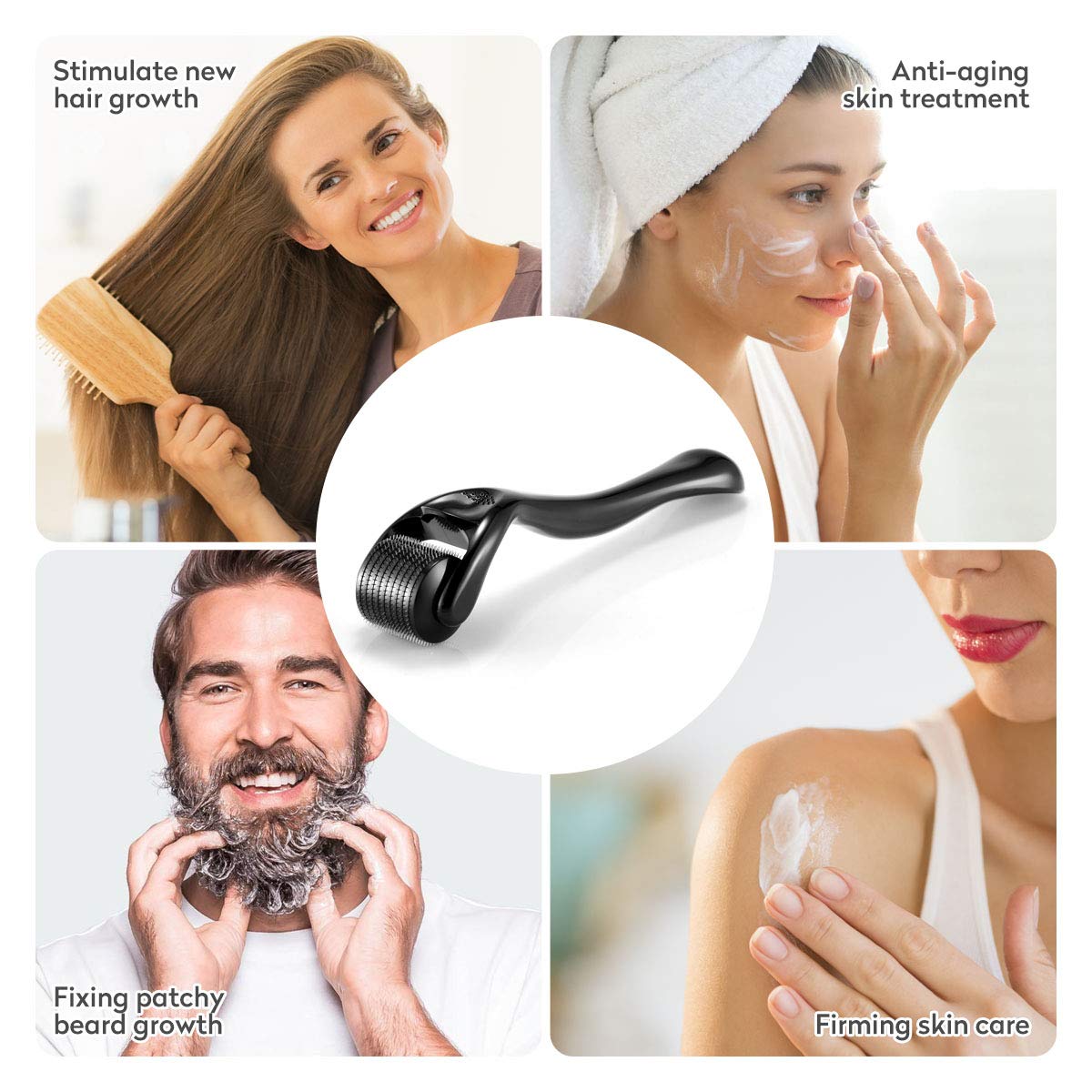 Derma Face Roller – Microneedle Skin Rejuvenation for Glowing, Youthful Skin