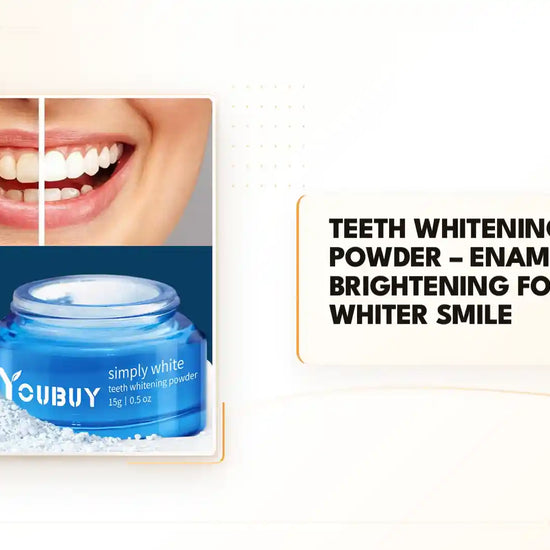 Teeth Whitening Powder &ndash; Enamel-Safe Brightening for a Whiter Smile by@Outfy