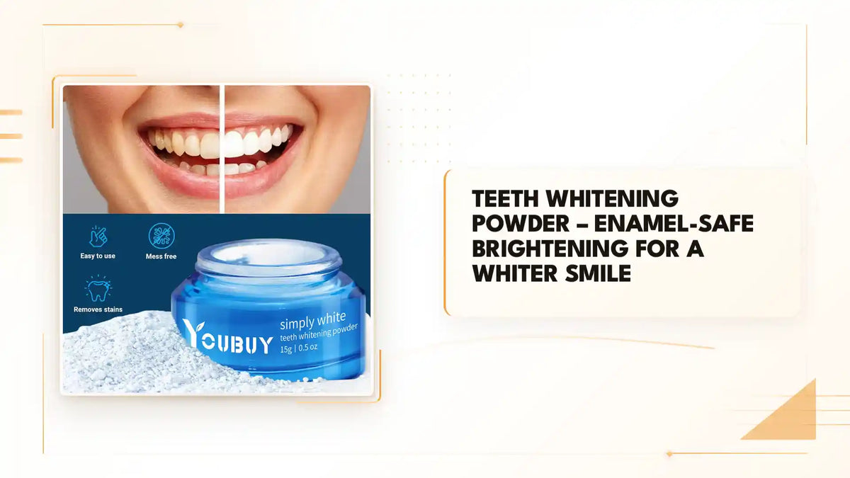 Teeth Whitening Powder &ndash; Enamel-Safe Brightening for a Whiter Smile by@Outfy