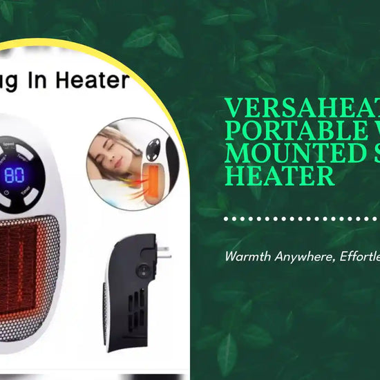 VersaHeat Portable Wall-Mounted Space Heater by@Outfy